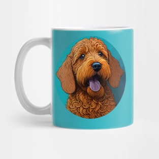 Golden Doodle Portrait Mug